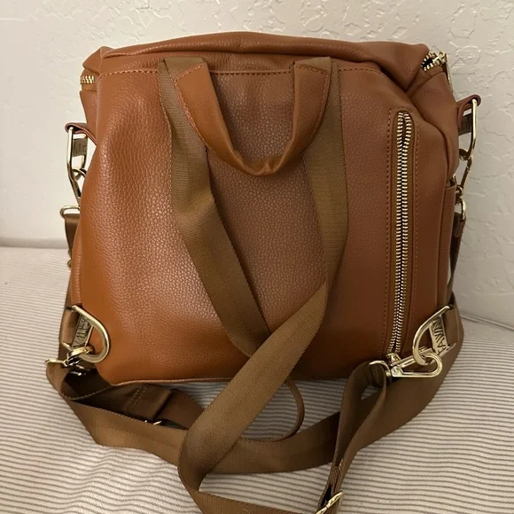 Fawn Design Brown Mini Diaper Bag - Picture 4 of 8